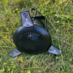 Solar Camping Light Foldable Fan Hanging Hook Rechargeable – Bild 3