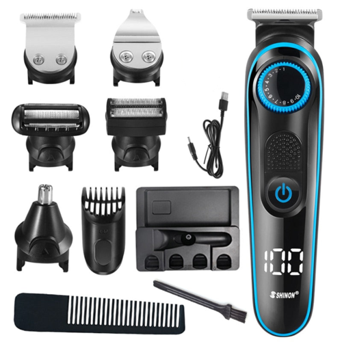 8a462ee94918326307b8771808808587.png 5in1 Facial Grooming Set Hair Clipper Trimmer Electric Shaver – Bild 1