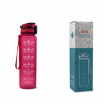 1L Tritan Water Bottle With Time Marker Bounce Cover – Bild 18