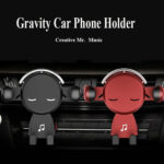 Telescopic Car Gravity Stand Anti-scratch Anti-fall