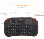Mini Wireless Keyboard With Mouse Typadnd – Bild 8