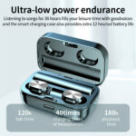 High Battery Wireless Bluetooth Headset Flashlight Touch – Bild 5