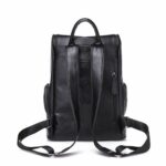 Wear-resistant Solid Color Backpack For Women