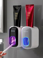 Wall Mounted Automatic Toothpaste Holder For Bathroom – Bild 2