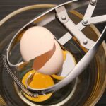 Stainless Steel Egg Scissors Eggshell Cutter Egg Opener – Bild 2