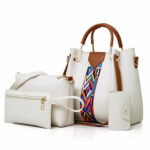 Four-piece Color Contrast Handbags For Women – Bild 11