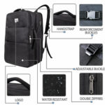 Portable Travel Laptop Backpack Suitcase – Bild 2