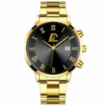 Fashion Men's Casual Business Calendar Stainless Steel Watch – Bild 5