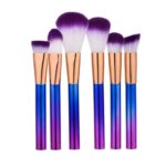 Purple Foundation Makeup Brushes – Bild 3