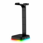 Desktop Gamer 2 In 1 RGB Headphone Stand Power Strip – Bild 8