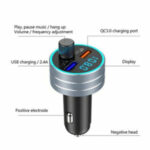 Bluetooth Transmitter Receiver Dual Usb Car Charger – Bild 4