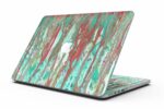 Abstract Wet Paint Mint Rustic - MacBook Pro with Retina Display