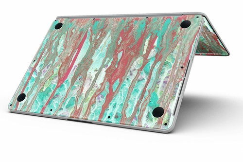 Abstract Wet Paint Mint Rustic - MacBook Pro with Retina Display – Bild 8