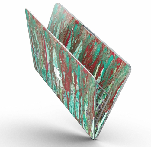 Abstract Wet Paint Mint Rustic - MacBook Pro with Retina Display – Bild 9