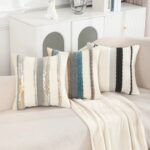 Boho Striped Chenille Throw Pillowcases – Bild 4
