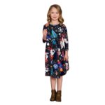 Christmas Children Kids Girl Printed Cartoon – Bild 4