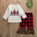 Christmas Toddler Baby Girls Outfits Sets 2020 – Bild 2