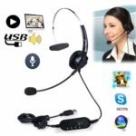 Adjustable Noise Canceling Earphone for PC Laptop – Bild 2