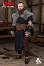 Dungeons & Dragons Barbarian Greaves Brown/Black – Bild 4