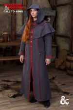 Dungeons & Dragons Warlock Hood Grey/Red – Bild 5