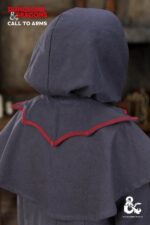 Dungeons & Dragons Warlock Hood Grey/Red – Bild 2