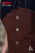 Dungeons & Dragons Rogue Hooded Vest Brown – Bild 6