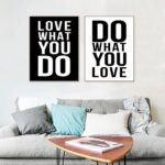 Do What You Love Minimalist Motivational – Bild 2