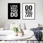 Do What You Love Minimalist Motivational
