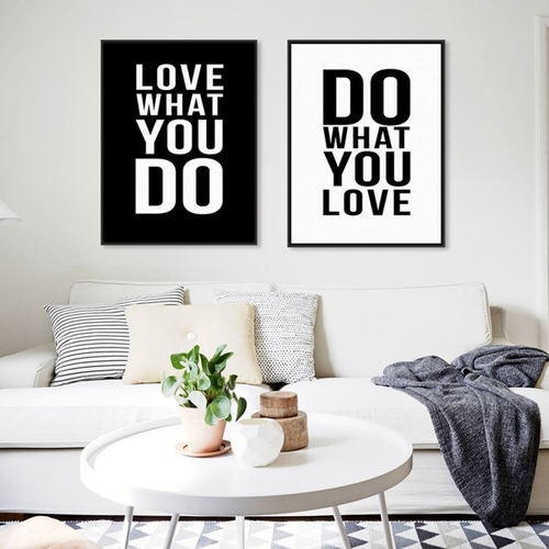 Do What You Love Minimalist Motivational – Bild 1