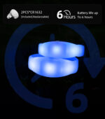 Sound Activated LED Silicone Wristband for Events (400PCS/1 Carton) – Bild 6