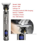 Barber Shop Oil Head 0mm Electric Hair Trimmer Professional Haircut – Bild 4