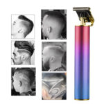 Electric Hair Clipper Cordless 0mm T-blade USB Rechargeable Hair