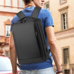Backpacks For Men USB Charging Waterproof Oxford Cloth Bag For Laptop – Bild 4
