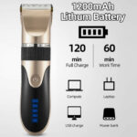 USB Hair Clipper Men Barber Rechargeable Beard Trimmer – Bild 3