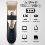 Professional Hair Clipper Men Barber Rechargeable Beard Trimmer – Bild 3