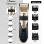 USB Hair Clipper Men Barber Rechargeable Beard Trimmer – Bild 2