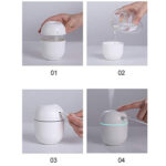 220ML Ultrasonic Mini Air Humidifier Aroma Essential Oil Diffuser USB – Bild 6