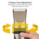 Professional Hair Trimmer Digital Usb Rechargeable Hair Clipper for – Bild 2