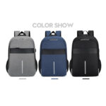 Backpack For Men Multifunctional Waterproof Oxford Cloth Urban Bag For – Bild 3