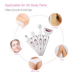 4 in 1 Electric Women Epilator Bikini Body Armpit Electric USB – Bild 3