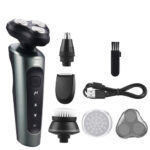 4 In 1 Men's Shaver Beard Nose Trimmer Electric Razor Floating Shaver – Bild 3