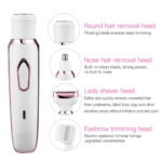 4 in 1 Electric Women Epilator Bikini Body Armpit Electric USB – Bild 4
