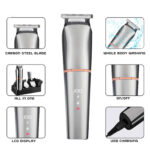 Waterproof Rechargeable Hair Clippers for Men Body Mustache Nose Hair – Bild 3