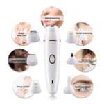 7 In 1 Women Epilator Hair Removal Female Eyebrow Nose Trimmer Face – Bild 3
