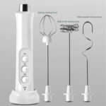 Drink Mixer Portable Rechargeable Electric Milk Frother Foam Maker For – Bild 5