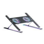 Adjustable Laptop Stand Cooling Pad with 2 Detachable Fan – Bild 3