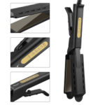 Professional Hair Straightener Wet Dry Straight Plate Flat Iron Fast – Bild 2