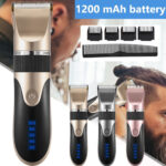 Professional Hair Clipper Men Barber Rechargeable Beard Trimmer