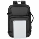 Mens Backpacks Multifunctional Waterproof Film Laptop Backbag – Bild 4