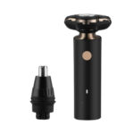 2 In 1 Electric Shaver Men's Beard Nose Ear Trimmer Portable Haircut